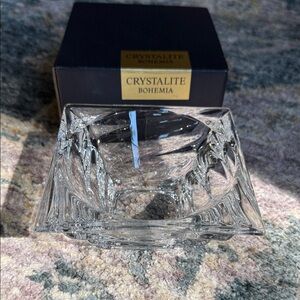 NWT Crystalite Bohemia bowl